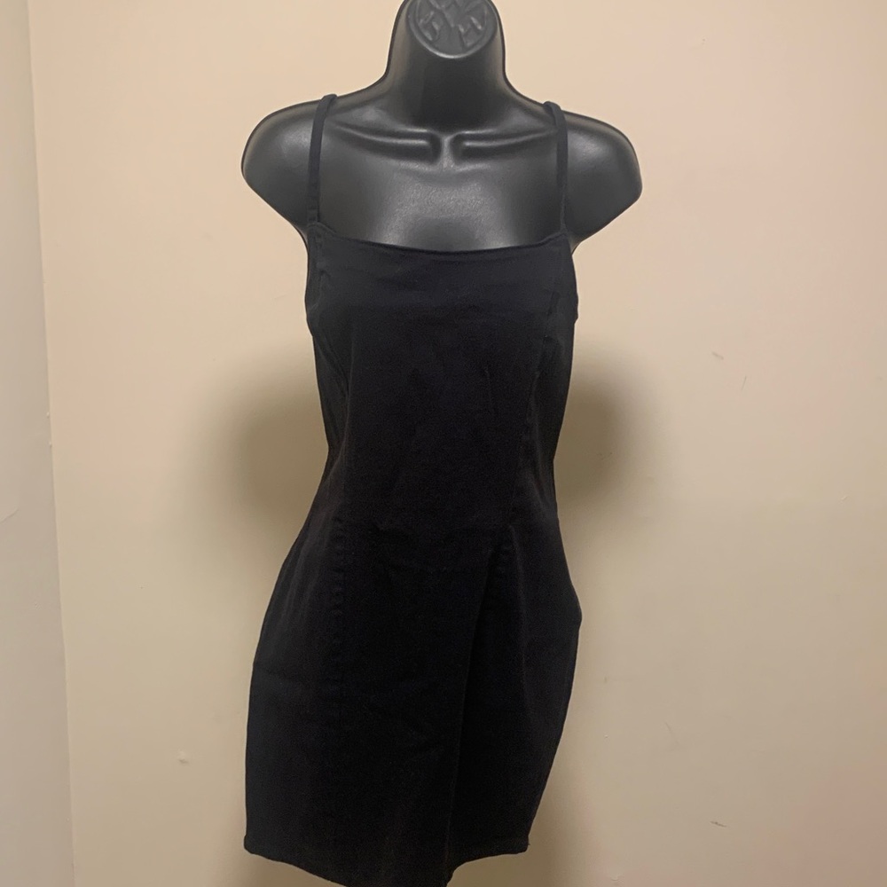 Denim Black Women's Dress